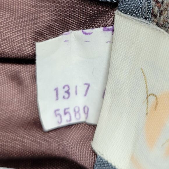 Vintage Evan Picone Wool Blend Plaid Midi Skirt Size 12 Brown USA Made Lined 28” - Picture 14 of 15